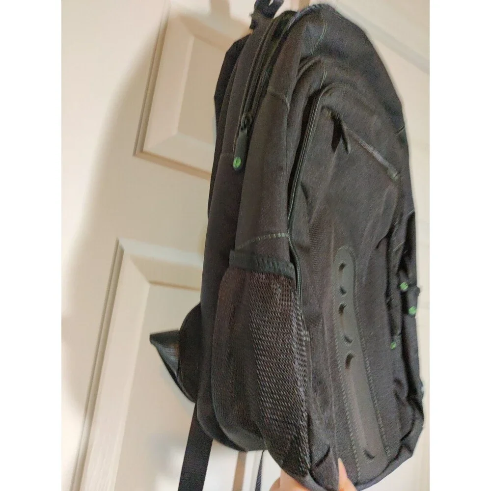 Targus Bag School Laptop Backpack Camping Carrying Case Bag Black Green